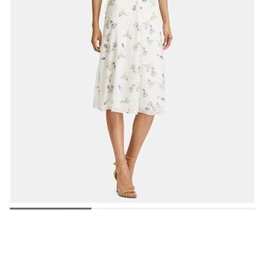 American Living Cream Floral Dress